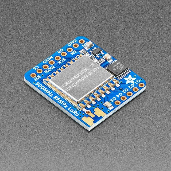 Adafruit RFM95W LoRa Radio Transceiver Breakout - Sending data over long distances is like magic, and now you can be a magician with this range of powerful and easy-to-use radio modules.