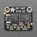 An image of Adafruit SPI Flash SD Card