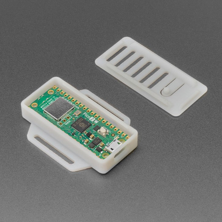 Snap-on Enclosure for Raspberry Pi Pico / W / 2 / 2W - Here is a cute and minimal enclosure for your Pi Pico to keep it safe during use and transport.