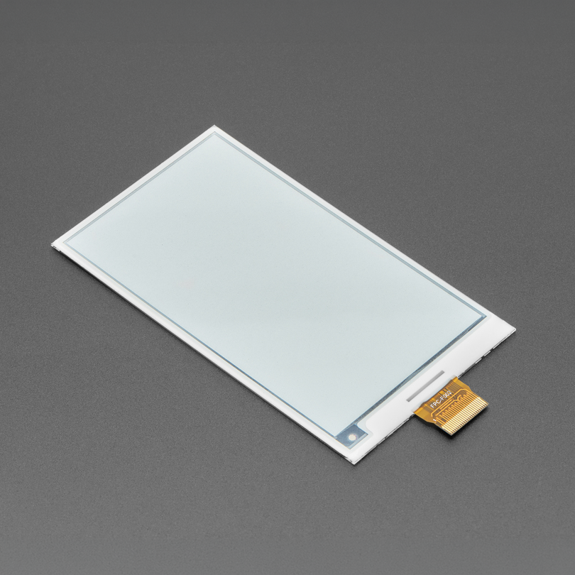 3.7" 416x240 Monochrome Black/White eInk / ePaper - Bare Display - UC8253 - For folks who want to DIY their own E-Ink setups, this is a 3.7" 416x240 Pixel Monochrome Black/White EPD - Bare Display.