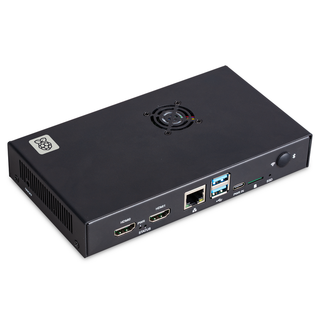 Raspberry Pi Compute Module 5 IO Case - Metal case designed to fit the Compute Module 5 IO Board.