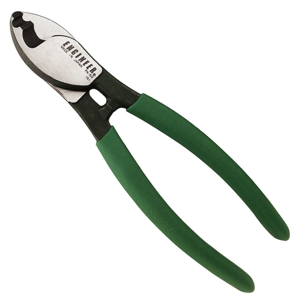 Engineer® Cable Shears - Purpose designed cable shears with curved blades designed for cutting cleanly through wire and thicker insulated cables.