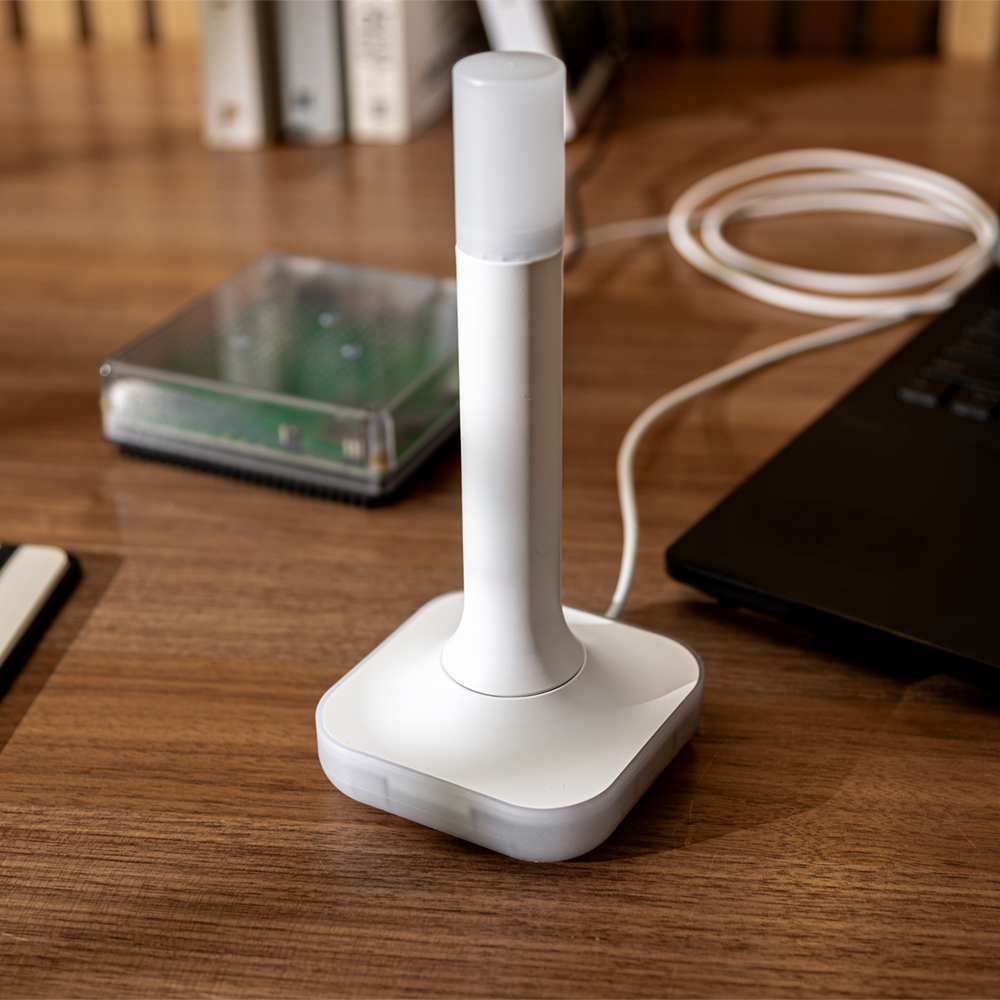 Home Assistant Connect ZBT-2 - This official adapter with built-in antenna and indicator light is the easiest way to connect Zigbee, Matter, or Thread devices up to Home Assistant.