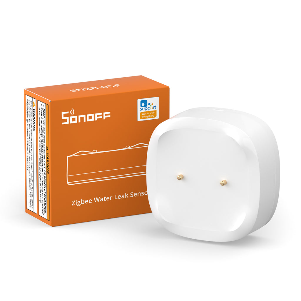 Sonoff Zigbee Water Leak Sensor - Avoid the need to bail out water – smart leak detection made simple!