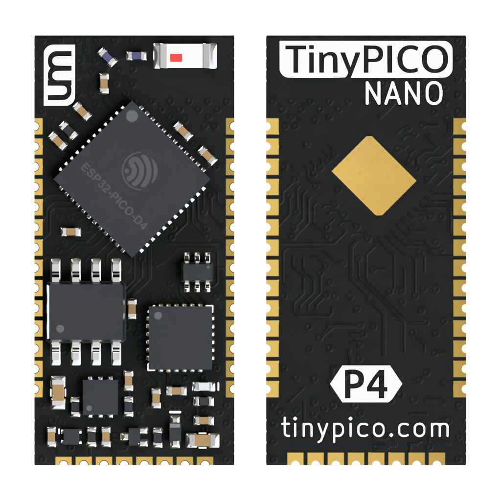 TinyPICO Nano V4 - ESP32 Module - TinyPICO Nano is the world’s smallest, fully-featured ESP32 microcontroller module - just drop it on your PCB and focus on your features!