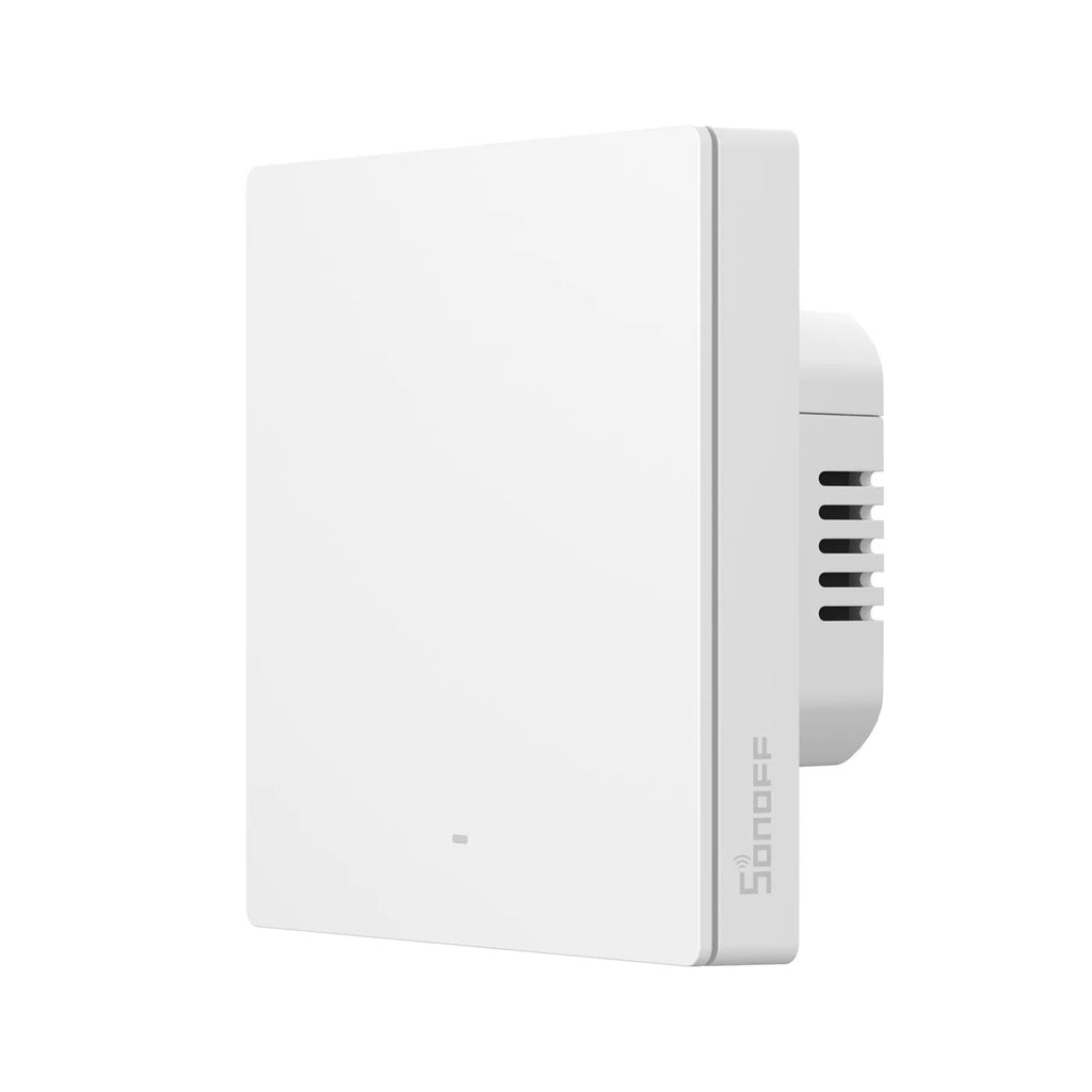 Sonoff Smart Wall Switch (ZBM5 Zigbee) - These smart switches work as regular mechanical wall switches and can also be controlled with a Zigbee-enabled smart home hub.