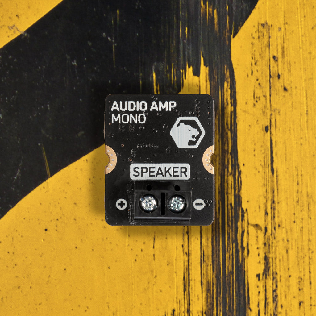 Audio Amp Module for Yukon (25W Mono Amp) - Play high quality, LOUD audio from your Pimoroni Yukon project, with this mono 25W Class-D amplifier.
