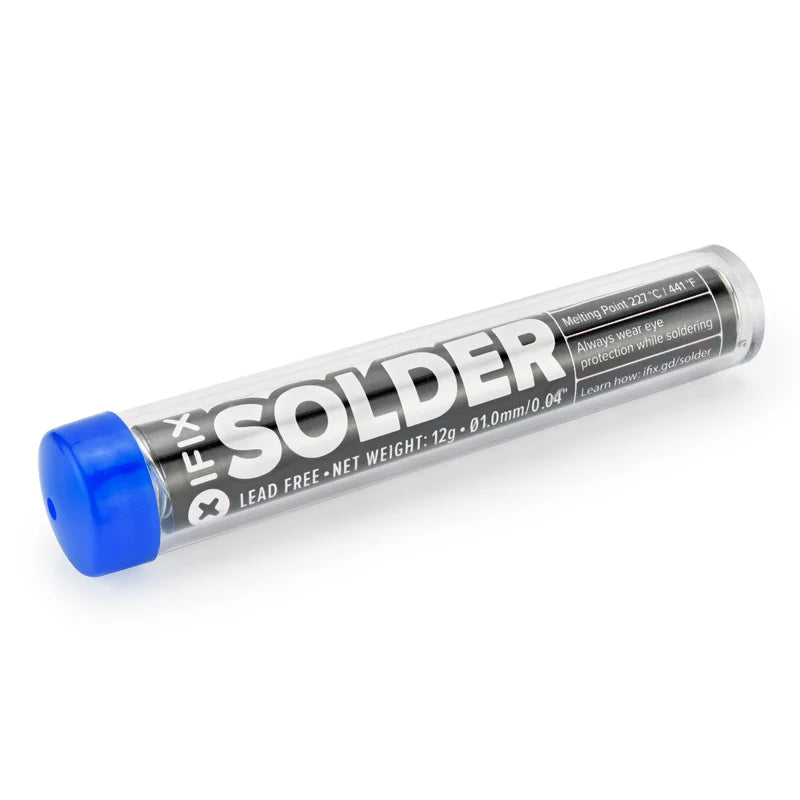 iFixit Lead-Free Solder - Lead-free solder coiled into a convenient, pocketable dispensing tube.