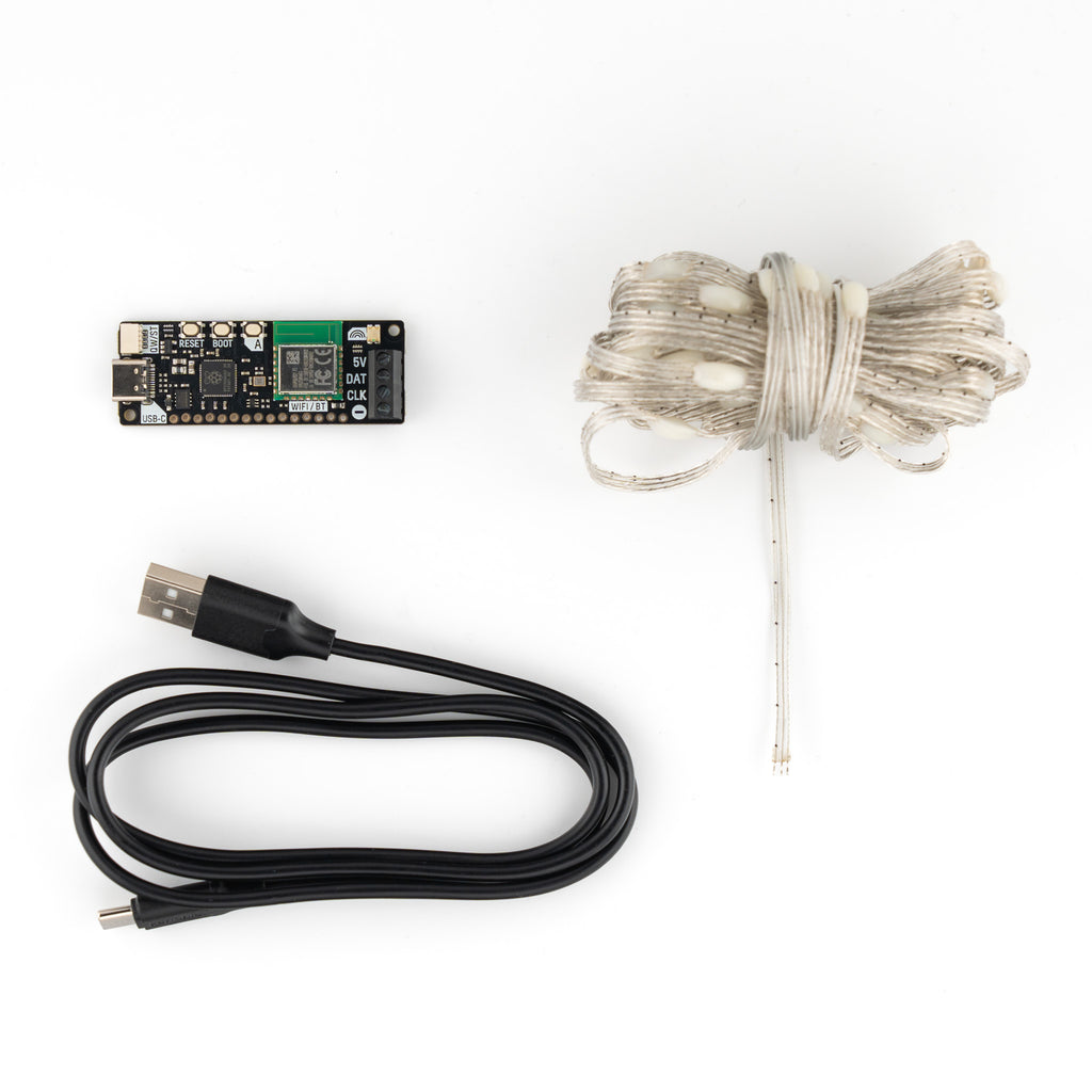 Wireless Plasma Kit - A beginner friendly, internet connected mood-light-in-a-bottle that's easy to program using MicroPython or CircuitPython.