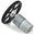 An image of Pololu Universal Aluminum Mounting Hub, M3 Holes (2-Pack) An image of Pololu Universal Aluminum Mounting Hub, M3 Holes (2-Pack)