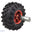 An image of Dagu Wild Thumper Wheel 120x60mm Pair with 4mm Shaft Adapters An image of Dagu Wild Thumper Wheel 120x60mm Pair with 4mm Shaft Adapters