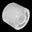 An image of Clear Plastic Knob An image of Clear Plastic Knob