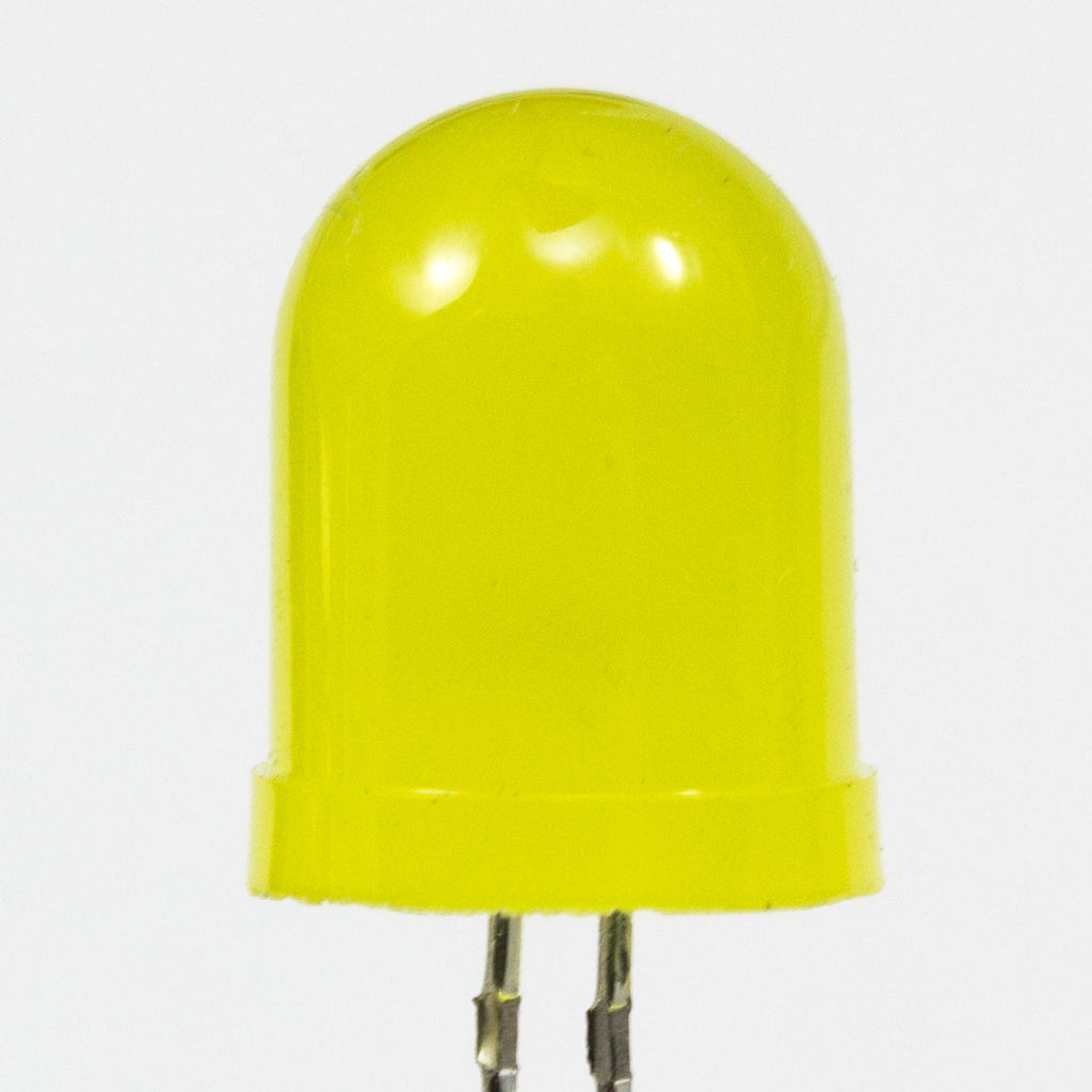 LED - 10mm - pack of 5 - LEDs are a great addition to any project. Whether you need a power indicator, a set of status lights, or a whole array for something more decorative these little through hole LEDs are always useful.