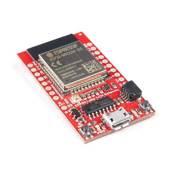 SparkFun LoRa Gateway - 1-Channel (ESP32) - The SparkFun 1-Channel LoRa Gateway is a powerful 3-network capable device thanks to an onboard ESP32 WROOM module and an RFM95W LoRa modem.