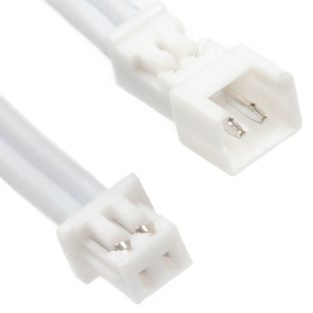 2-pin Picoblade-compatible cables for Grow pumps etc (pack of 3) - Flexible white two pin cables with Molex Picoblade compatible 1.25mm connectors, useful for connecting pumps or other low current devices to Grow HAT Mini.