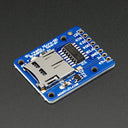 An image of Adafruit microSD card breakout board