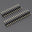 An image of Short Feather Male Headers - 12-pin and 16-pin Male Header Set An image of Short Feather Male Headers - 12-pin and 16-pin Male Header Set