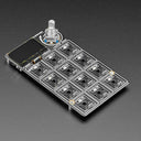 An image of Adafruit MACROPAD RP2040 Bare Bones - 3x4 Keys + Encoder + OLED