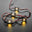 An image of Ultra Bright 4 Watt Chainable RGBW NeoPixel LED - Warm White - ~3000K An image of Ultra Bright 4 Watt Chainable RGBW NeoPixel LED - Warm White - ~3000K