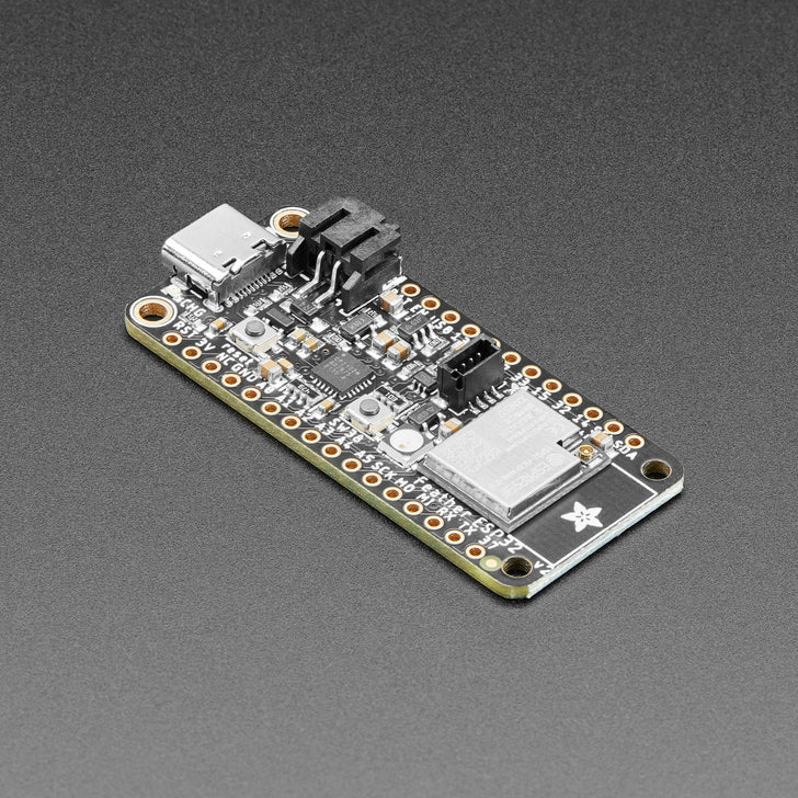 Adafruit ESP32 Feather V2 w.FL Antenna - 8MB Flash + 2 MB PSRAM - One of our star Feathers is the Adafruit HUZZAH32 ESP32 Feather - with the fabulous ESP32 WROOM module on there, it makes quick work of WiFi and Bluetooth projects that take advantage of Espressifs most popular chipset.