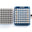 An image of Adafruit Bicolour LED Square Pixel Matrix with I2C Backpack