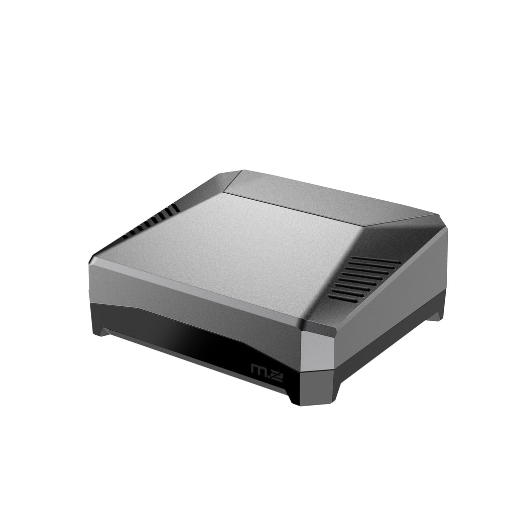 Argon ONE M.2 Case for Raspberry Pi 4 - The Argon ONE M.2 Case ups the ante by providing two full-sized HDMI ports, Power Management Modes that allows for automatic booting, Built-in IR support with streamlined options for configuration and Integrated M.2 SATA SSD support through the USB 3 Ports of the Raspberry Pi 4.