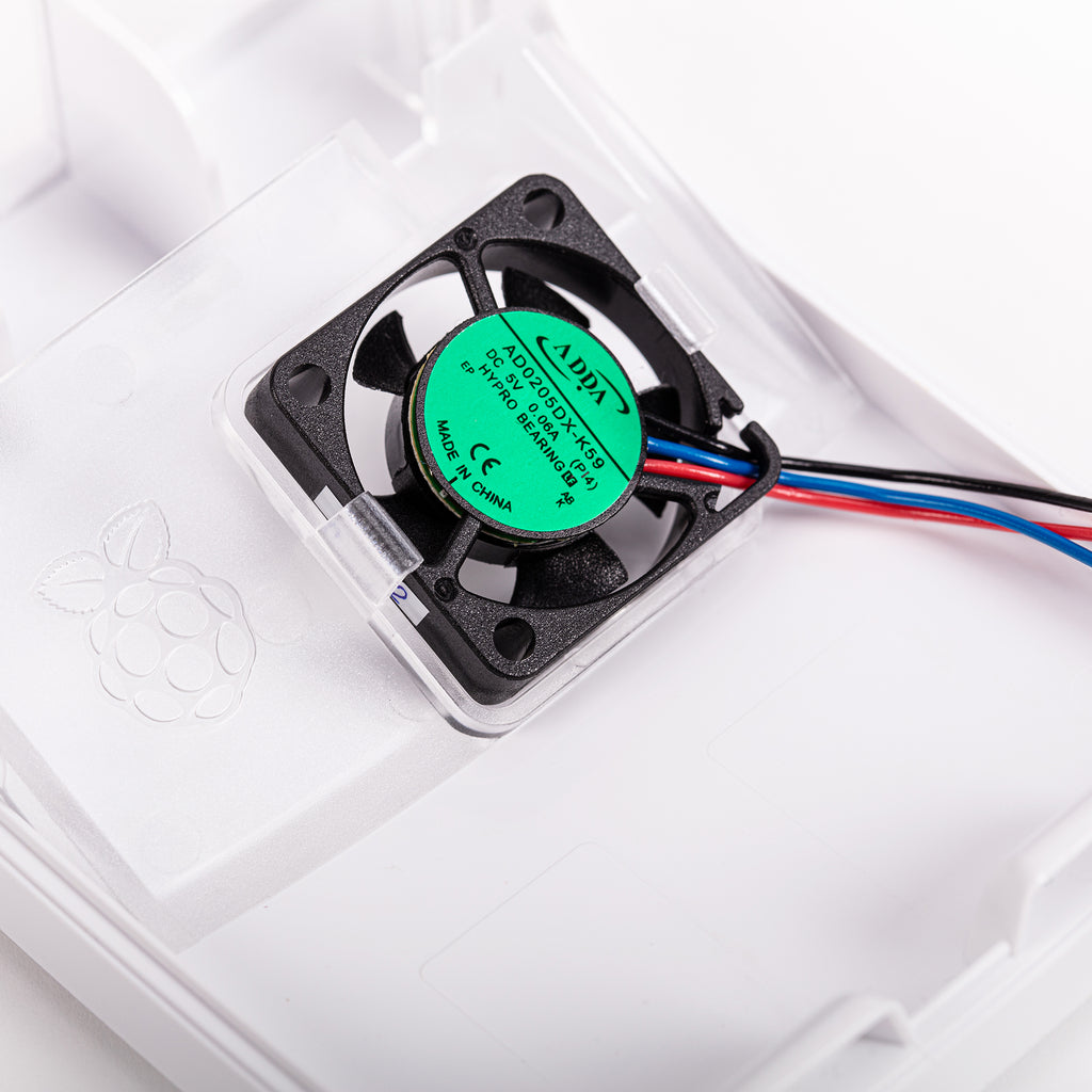 Raspberry Pi 4 Case Fan - The Raspberry Pi 4 Case Fan works with Raspberry Pi 4 and the Raspberry Pi 4 Case.
