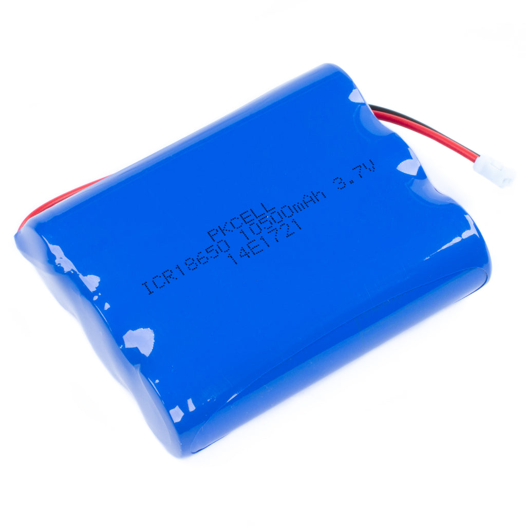 High Capacity Lithium Ion Battery Pack - Need MOAR POWAH? These high capacity lithium ion battery packs are super concentrated and are available in four different sizes - up to an impressive 13400mAh!