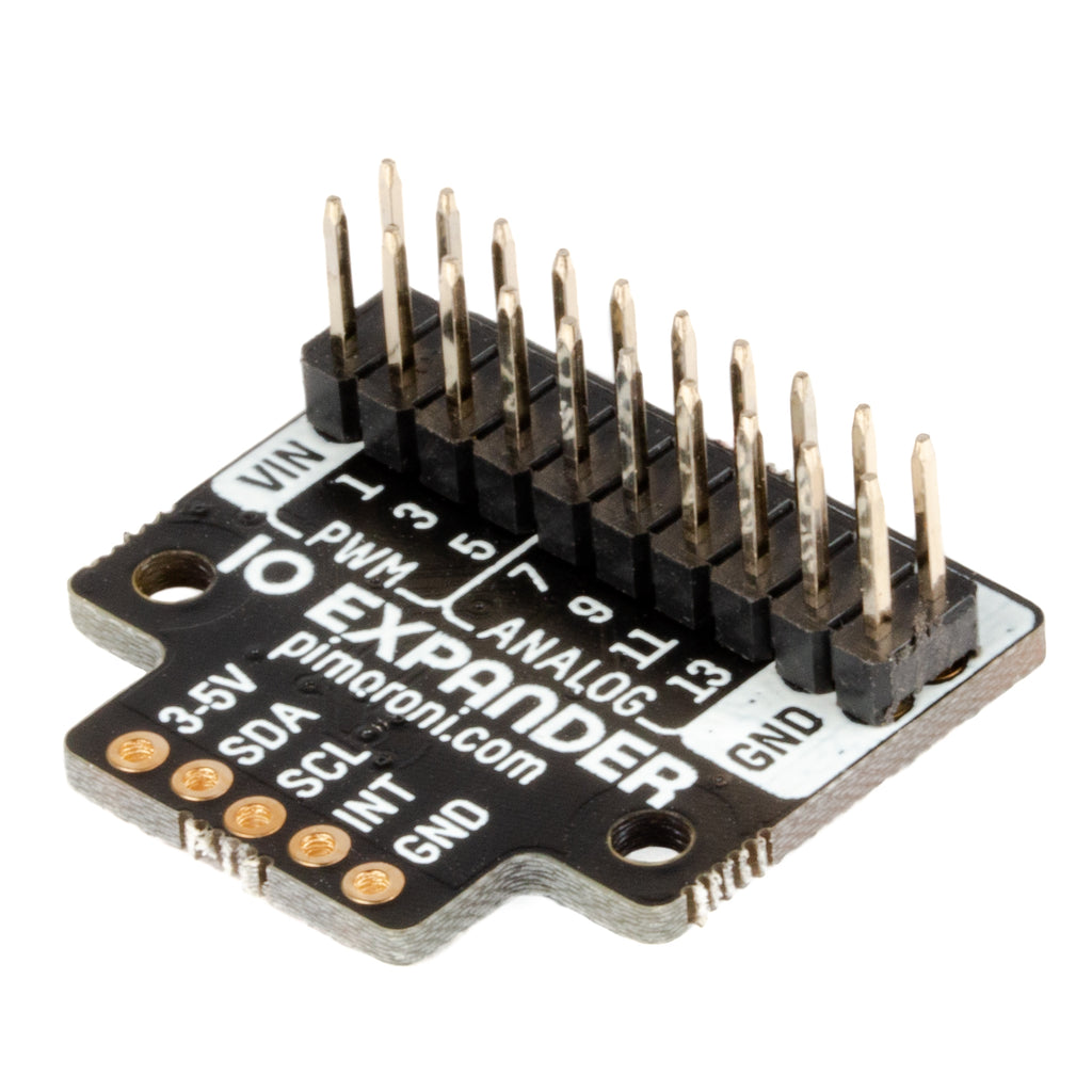IO Expander Breakout - Add oodles of extra analog-friendly input and output pins to your Raspberry Pi (or Raspberry Pi Pico) project!