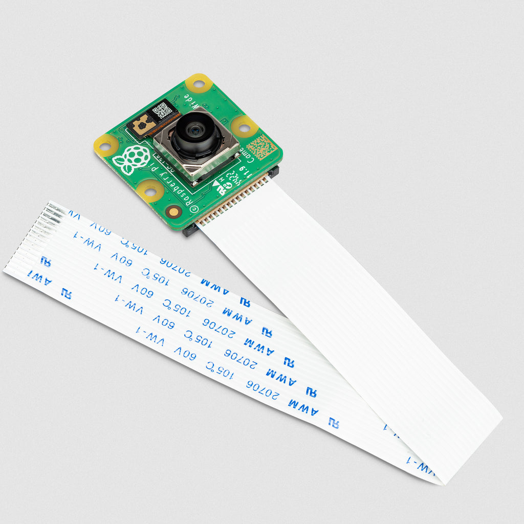 Raspberry Pi Camera Module 3 (Autofocus, HDR) - An improved camera for use with Raspberry Pi computers, featuring a 12-megapixel Sony IMX708 sensor, HDR support and powered phase-detect autofocus.