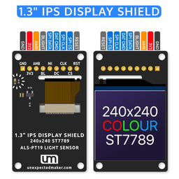 1.3" LCD Display Shield