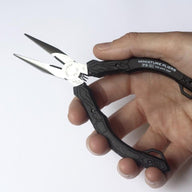 Performance Tool® W30734 - 5 Box Joint Bent Jaws Multi-Material Handle  Mini Needle Nose Pliers