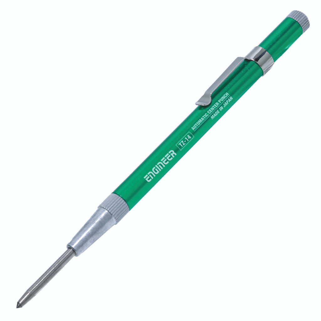 Engineer® Automatic Centre Punch - An automatic centre punch with an adjustable spring and a carbide steel tip.