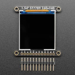 Adafruit 1.54" 240x240 Wide Angle TFT LCD Display with MicroSD - ST7789 with EYESPI Connector