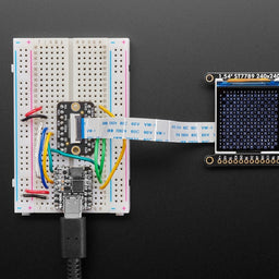 Adafruit 1.54" 240x240 Wide Angle TFT LCD Display with MicroSD - ST7789 with EYESPI Connector