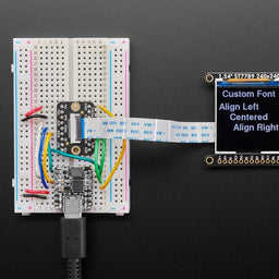 Adafruit 1.54" 240x240 Wide Angle TFT LCD Display with MicroSD - ST7789 with EYESPI Connector