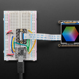 Adafruit 1.54" 240x240 Wide Angle TFT LCD Display with MicroSD - ST7789 with EYESPI Connector