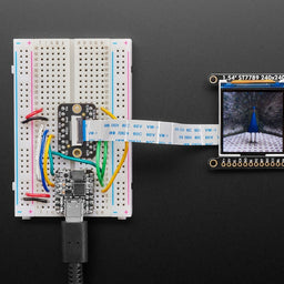 Adafruit 1.54" 240x240 Wide Angle TFT LCD Display with MicroSD - ST7789 with EYESPI Connector