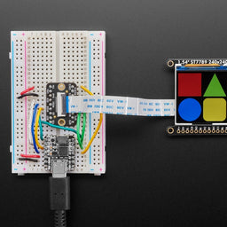 Adafruit 1.54" 240x240 Wide Angle TFT LCD Display with MicroSD - ST7789 with EYESPI Connector