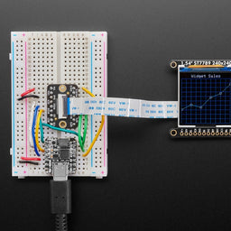 Adafruit 1.54" 240x240 Wide Angle TFT LCD Display with MicroSD - ST7789 with EYESPI Connector