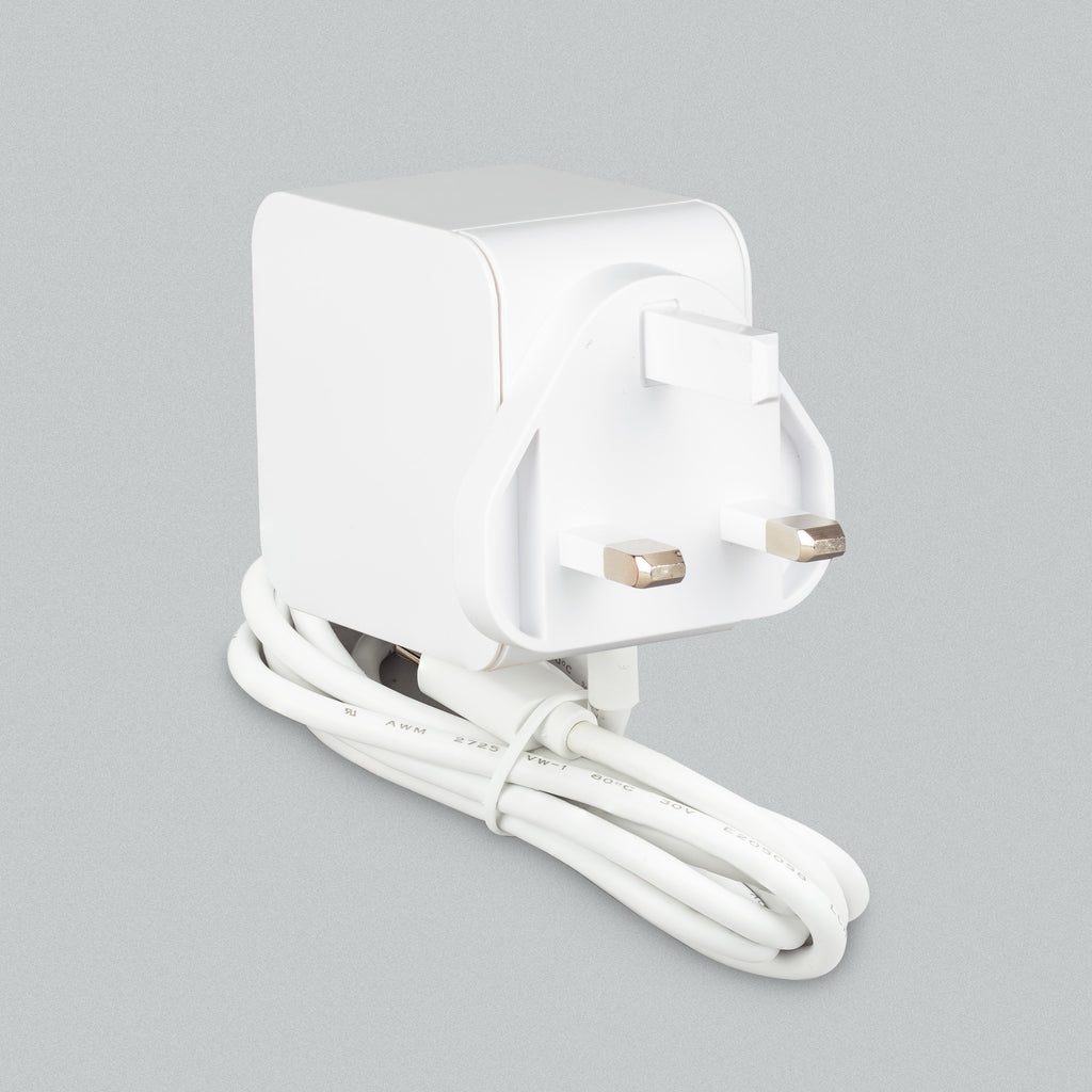 Raspberry Pi 45W USB-C Power Supply - A 45W version of the official USB-C power supply, designed to support high-powered Raspberry Pi projects.