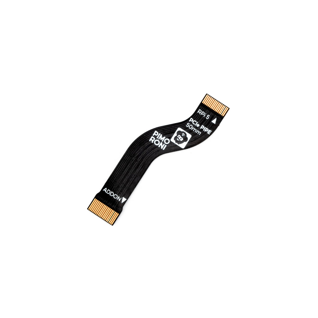 PCIe Flex Cable for NVMe Base and Raspberry Pi 5 - These cables give you a variety of options for connecting and placing your NVMe Base or NVMe Base Duo.