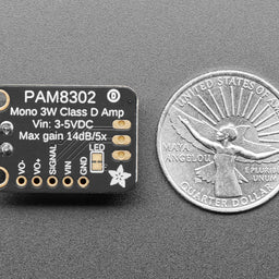 Adafruit STEMMA Audio Amp - Mono 2.5W Class D - PAM8302