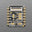 An image of Adafruit EYESPI BFF for QT Py or Xiao - 18 Pin FPC Connector