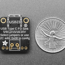 Adafruit USB Type C Power Delivery Dummy - I2C or Switchable - HUSB238