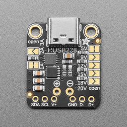 Adafruit USB Type C Power Delivery Dummy - I2C or Switchable - HUSB238