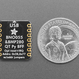 Adafruit BNO055 + BMP280 BFF Add-On for QT Py
