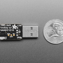 Adafruit TRRS Trinkey - USB Key for Assistive Technology