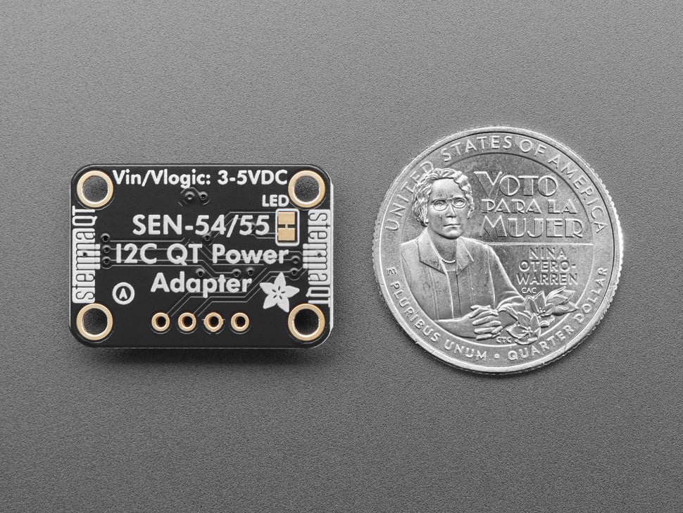 Adafruit SEN54 or SEN55 Adapter Breakout