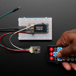 Adafruit Infrared IR Remote Transceiver - STEMMA JST PH 2mm - 940nm Emitter + 38KHz Receiver